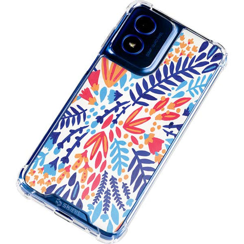Color Foliage by Cat Coq Moto G 5G (2024) Clear Case
